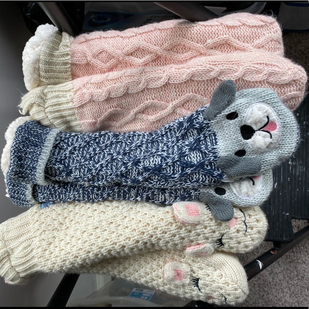 Fuzzy socks